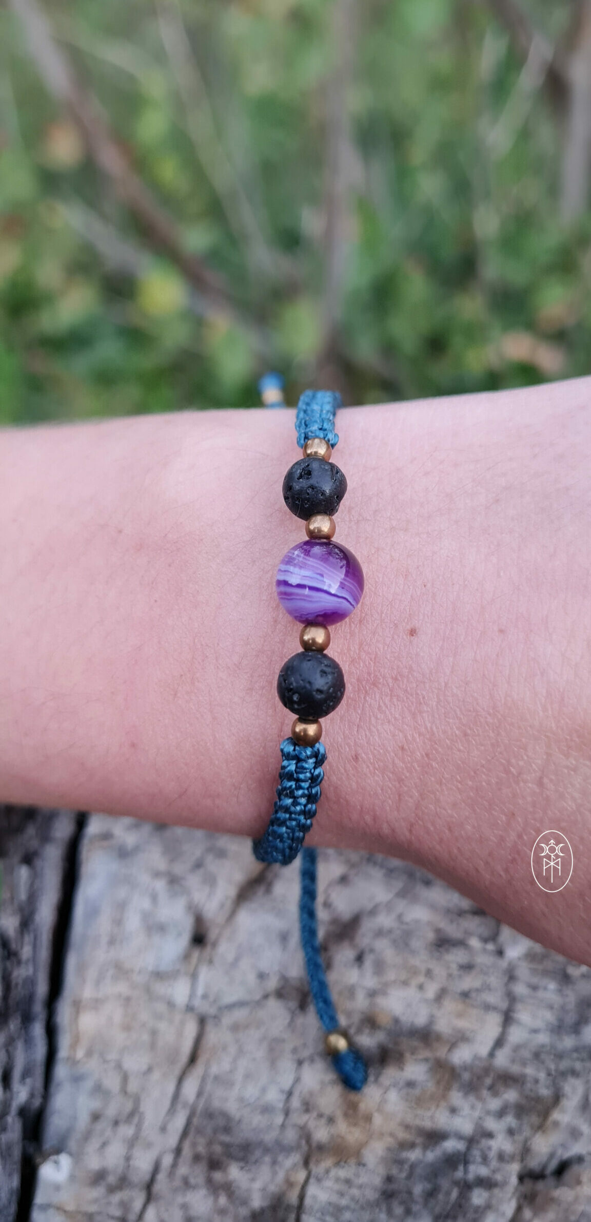 Bracelet Ajustable En Agate Facetté Et Craquelée Rose, Perle En Verre Breloque Musique  Coquillage Pierre Gemme